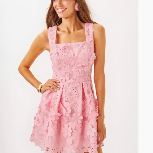 Lilly Pulitzer Cindy skirted romper size 8 - Picture 1 of 13